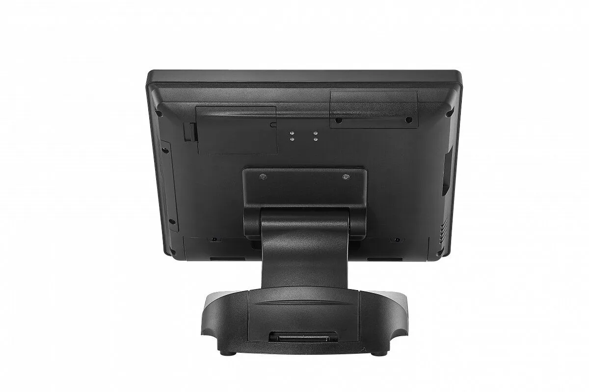 Сенсорный терминал Posiflex PS-3615Q черный (15" P-CAP, Intel Celeron J3455, SSD 128 GB, 4 GB DDR3L), без MSR, без ОС.